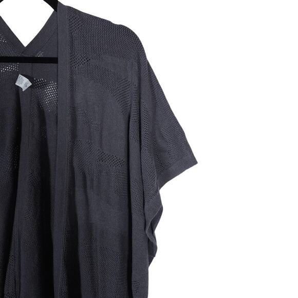 Lululemon Womens Find Your Light Wrap Heathered Gray Moonwalk Silk Camo Cardigan - Picture 2 of 15